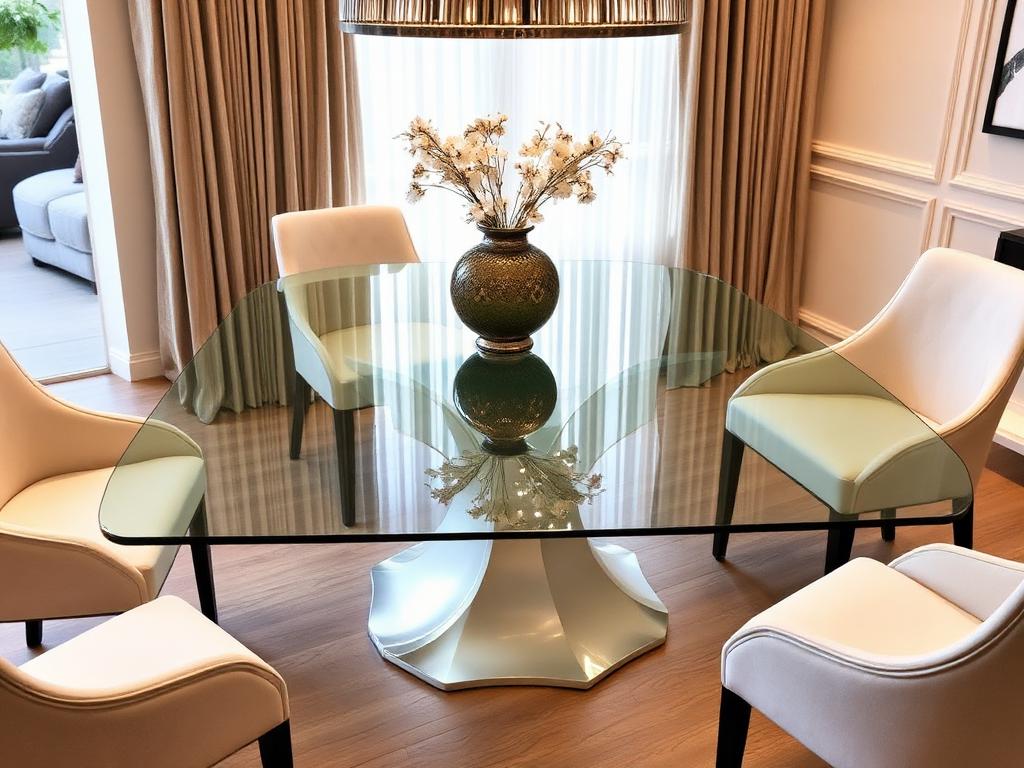 Tampo de Mesa em Vidro